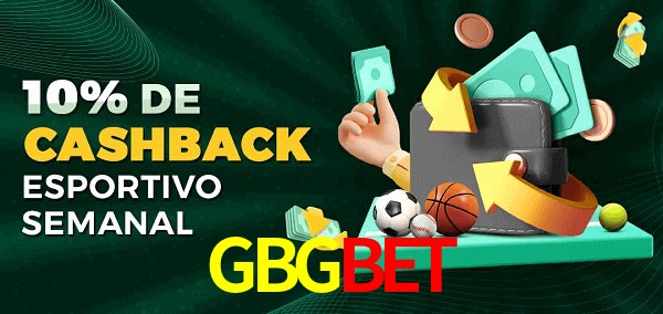 10% de bônus de cashback na GBGBET